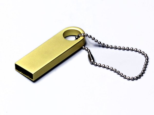 USB 2.0-флешка на 128 Гб с мини чипом и круглым отверстием - USB 2.0-флешка на 128 Гб с мини чипом и круглым отверстием
