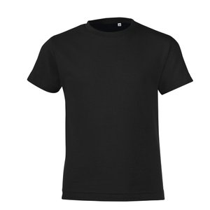 футболка детская regent fit kids, черная