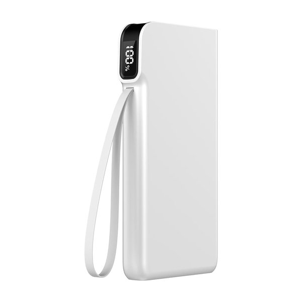 Внешний аккумулятор Cesare 10000 mAh - Внешний аккумулятор Cesare 10000 mAh, белый