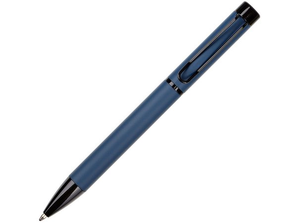 Металлическая шариковая ручка «Black Lama» soft-touch - Металлическая шариковая ручка «Black Lama» soft-touch