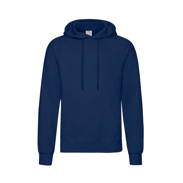 Толстовка с начесом CLASSIC HOODED SWEAT 280 - Толстовка мужская "Hooded Sweat", темно-синий_L, 80% х/б, 20% п/э, 280 г/м2