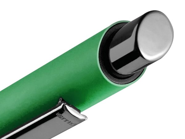 Металлическая шариковая ручка «Ellipse gum» soft touch с зеркальной гравировкой - Металлическая шариковая ручка «Ellipse gum» soft touch с зеркальной гравировкой