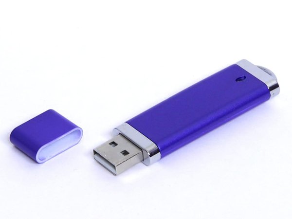 USB 3.0- флешка промо на 128 Гб прямоугольной классической формы - USB 3.0- флешка промо на 128 Гб прямоугольной классической формы