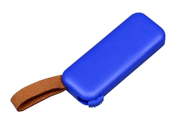 USB 2.0- флешка промо на 16 Гб прямоугольной формы, выдвижной механизм - USB 2.0- флешка промо на 16 Гб прямоугольной формы, выдвижной механизм
