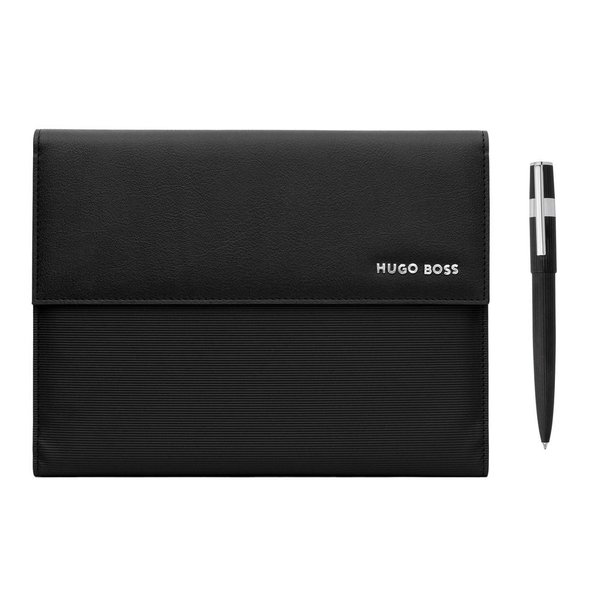 Набор HUGO BOSS (шариковая ручка и папка формата A5) - Набор HUGO BOSS (шариковая ручка и папка формата A5)