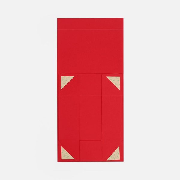 Коробка складная Quadra Fold, красная