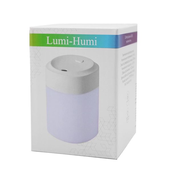 Светодиодный USB увлажнитель Lumi-Humi, белый - Светодиодный USB увлажнитель Lumi-Humi, белый