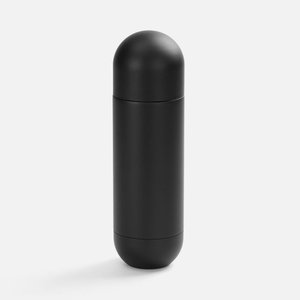 термос tubula soft touch, черный