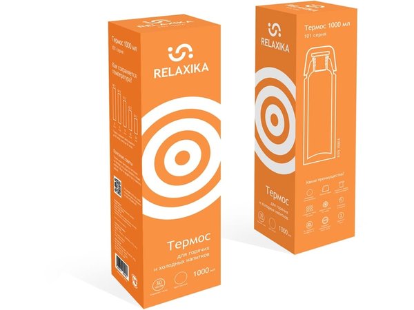 Термос Relaxika «101», 1 л - Термос Relaxika «101», 1 л
