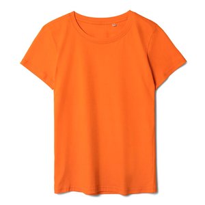 футболка женская t-bolka lady, оранжевая