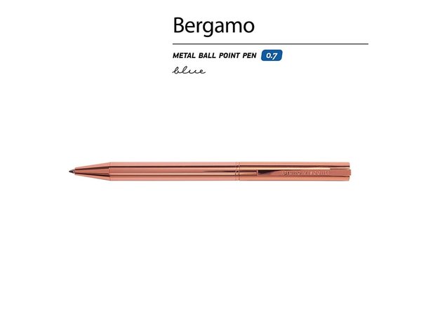 Ручка металлическая шариковая «Bergamo» - Ручка металлическая шариковая «Bergamo»