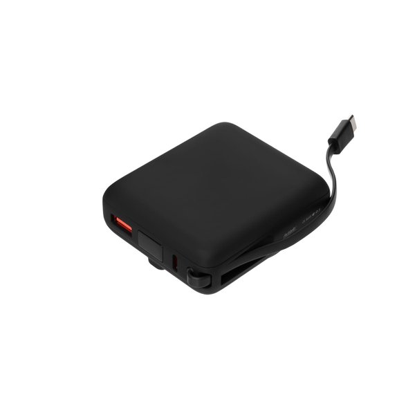 Внешний аккумулятор с подсветкой Риттер PD (Ritter PD) 10000mAh с функцией беспроводной зарядки 15W, черный