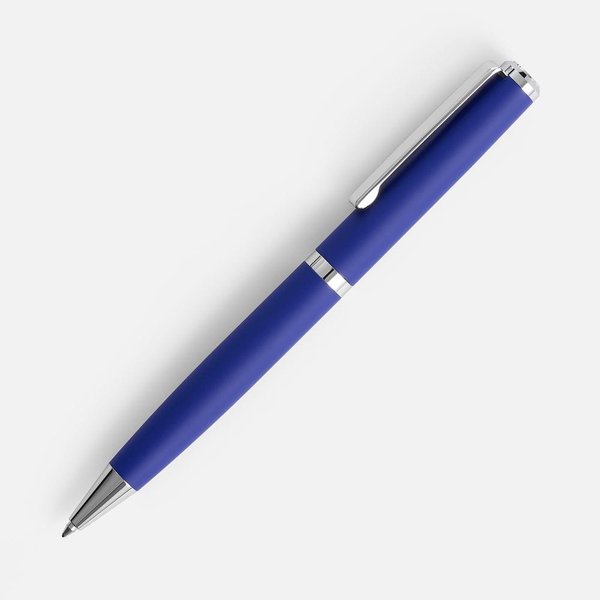 Ручка шариковая Inkish Chrome в футляре, синяя