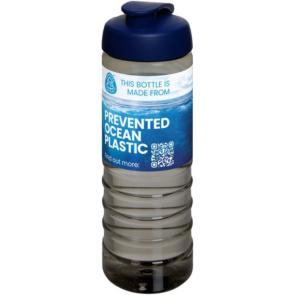 Спортивная бутылка H2O Active® Eco Treble 750 мл с откидной крышкой - Спортивная бутылка H2O Active® Eco Treble 750 мл с откидной крышкой
