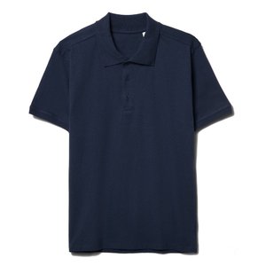 рубашка поло мужская virma stretch, темно-синяя (navy)