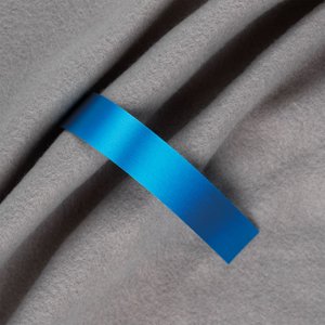 лента сатиновая satin 20 xxl, голубая, 250 см