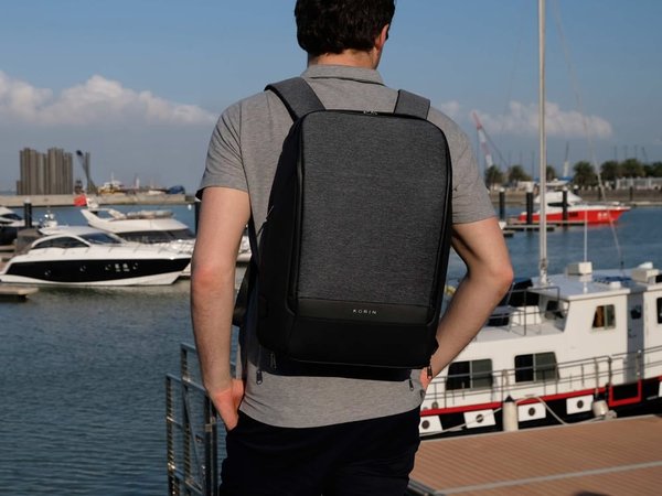 Водостойкий антикражный рюкзак FlexPackPro для ноутбука 15.6« - Водостойкий антикражный рюкзак FlexPackPro для ноутбука 15.6«