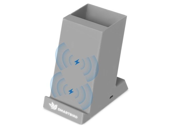 Настольное беспроводное зарядное устройство «Glow Box» - Настольное беспроводное зарядное устройство «Glow Box»