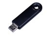 USB 2.0- флешка промо на 16 Гб прямоугольной формы, выдвижной механизм