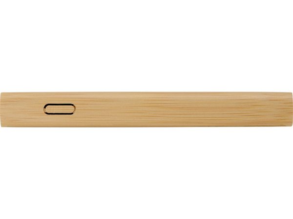 Внешний беспроводной аккумулятор из бамбука «Bamboo Air», 10000 mAh - Внешний беспроводной аккумулятор из бамбука «Bamboo Air», 10000 mAh