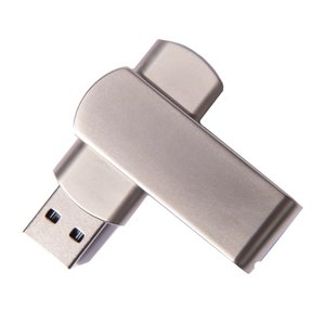 usb flash-карта swing metal (32гб), серебристая, 5,3х1,7х0,9 см, металл
