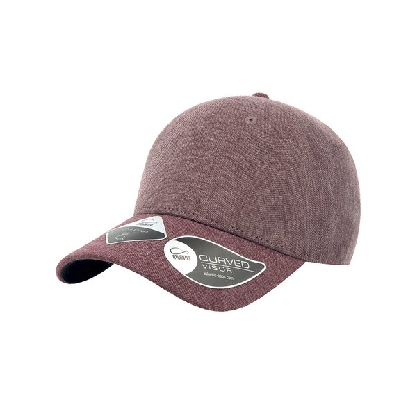 Бейсболка UNI-CAP PIQUET, без панелей и швов, без застежки - Бейсболка"Uni-Cap Piquet", без панелей и швов,бордовый, 83% полиэстер 15% вискоза 2%эластан 190 г/м2