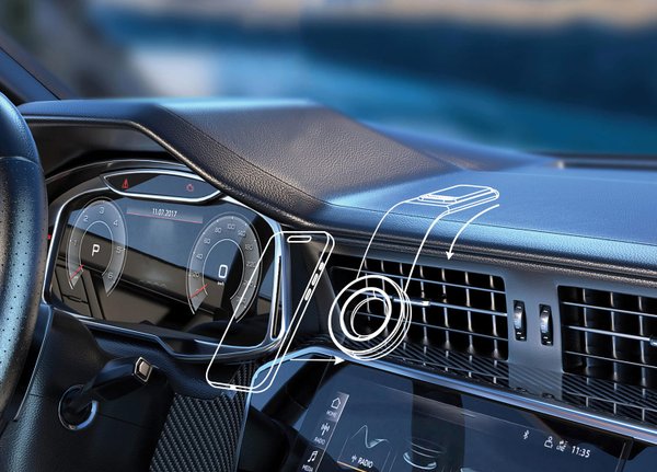Магнитный автомобильный держатель для телефона DriveGrip из переработанного пластика RCS - Магнитный автомобильный держатель для телефона DriveGrip из переработанного пластика RCS