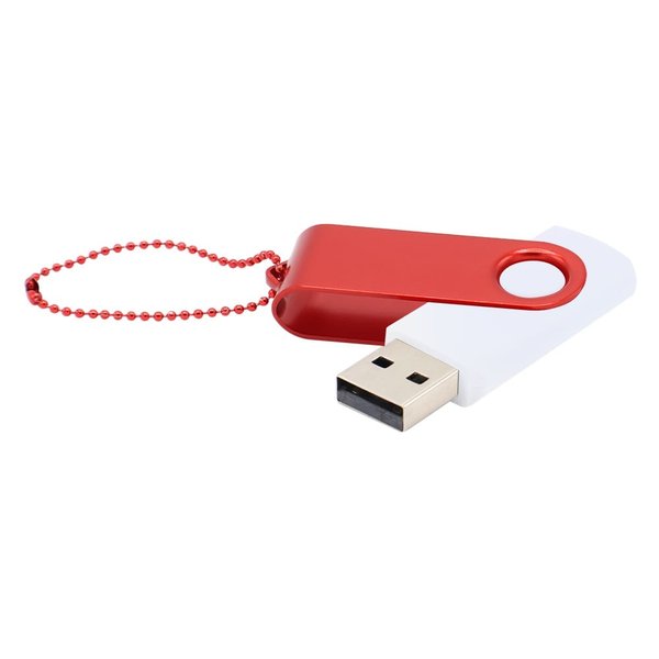 Флешка Designer To Go 2.0 USB 16Gb - Флешка Designer To Go 2.0 USB 16Gb, белый/красный