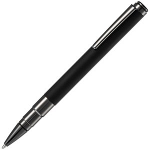 ручка шариковая kugel gunmetal, черная