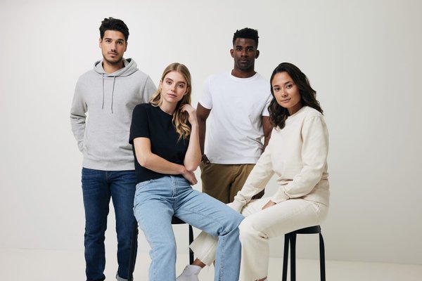 Футболка Iqoniq Bryce из переработанного хлопка, унисекс, 180 г/м² - Футболка Iqoniq Bryce из переработанного хлопка, унисекс, 180 г/м²