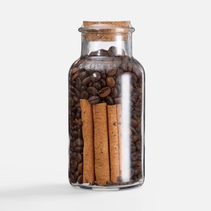 кофе в зернах coffeedence, с корицей