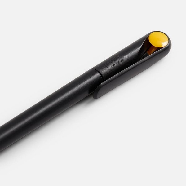 Ручка шариковая Prodir DS1 TMM Dot, черная с желтым