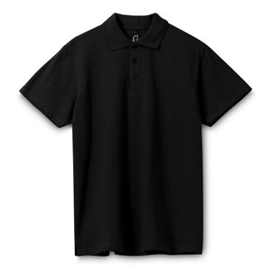 рубашка поло мужская spring 210, черная