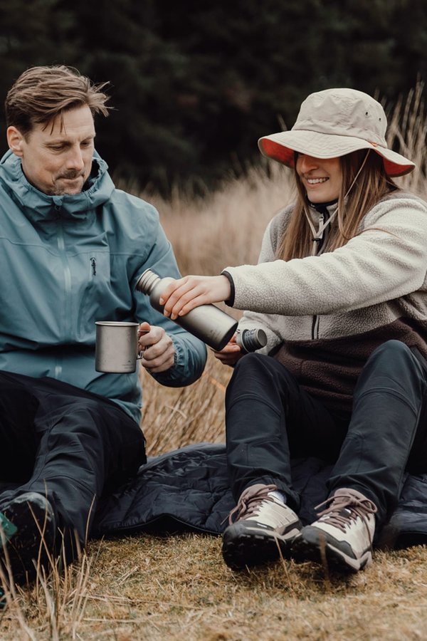 Ультралегкая бутылка для воды Nordic Drift Trail из титана, 600 мл - Ультралегкая бутылка для воды Nordic Drift Trail из титана, 600 мл