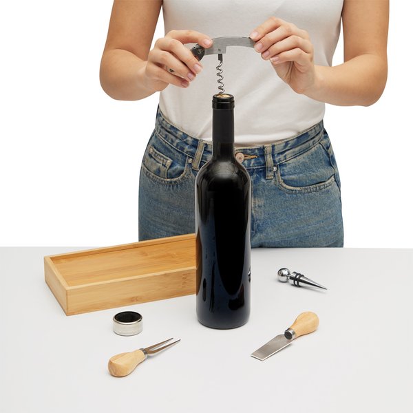 Винно-сырный набор BAMBOO WINE - Винно-сырный набор BAMBOO WINE
