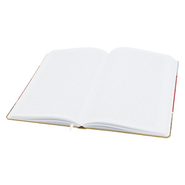 Записная книжка A6 Dziuna - Записная книжка A6 Dziuna Октябрьская в клетку 10,5 x 16 см