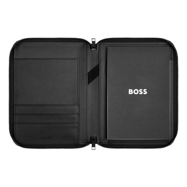 Папка для конференций A5 Boss Cut Out черная и серая - Папка для конференций A5 Boss Cut Out черная и серая
