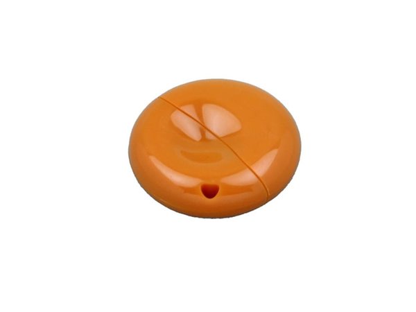 USB 2.0- флешка промо на 16 Гб круглой формы - USB 2.0- флешка промо на 16 Гб круглой формы
