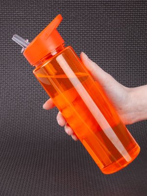 бутылка для воды holo, оранжевая