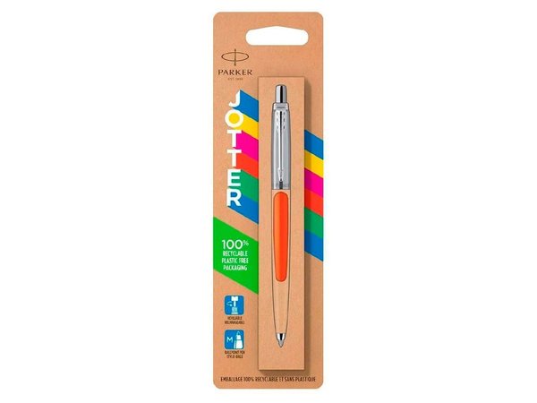 Ручка шариковая Parker Jotter Originals в эко-упаковке - Ручка шариковая Parker Jotter Originals в эко-упаковке