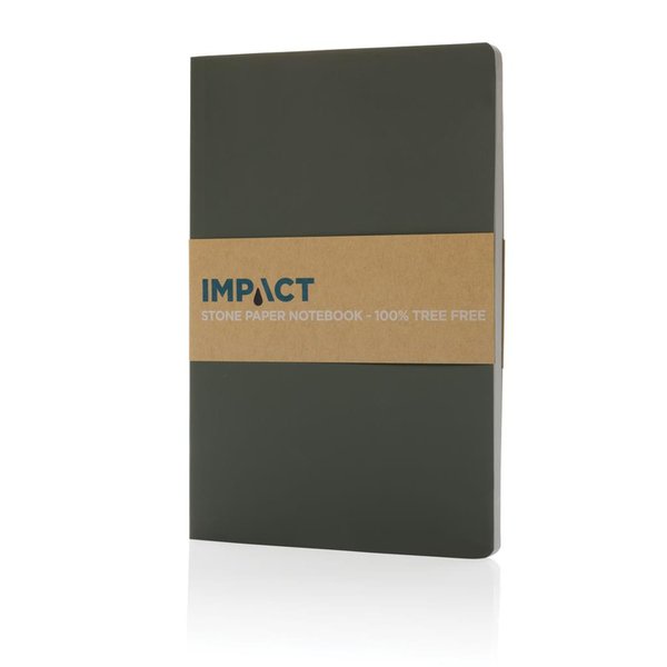 Блокнот Impact в мягкой обложке с каменной бумагой, А5 - Блокнот Impact в мягкой обложке с каменной бумагой, А5