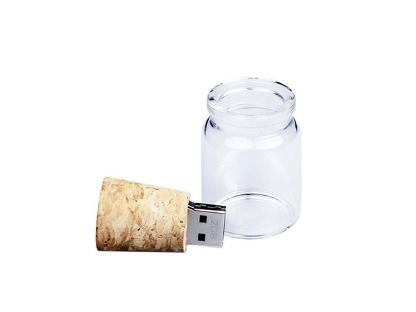 USB 2.0-флешка на 64 Гб в виде пробки в бутылочке - USB 2.0-флешка на 64 Гб в виде пробки в бутылочке