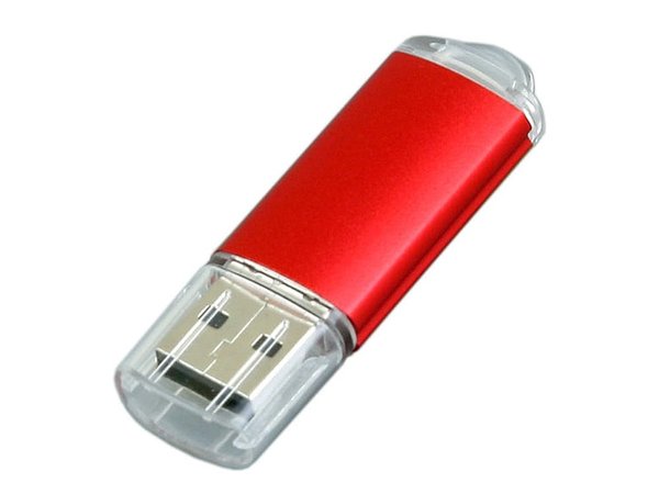 USB 2.0- флешка на 64 Гб с прозрачным колпачком - USB 2.0- флешка на 64 Гб с прозрачным колпачком