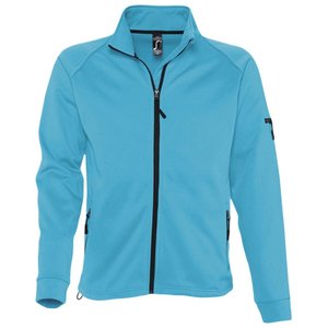 куртка флисовая мужская new look men 250, бирюзовая