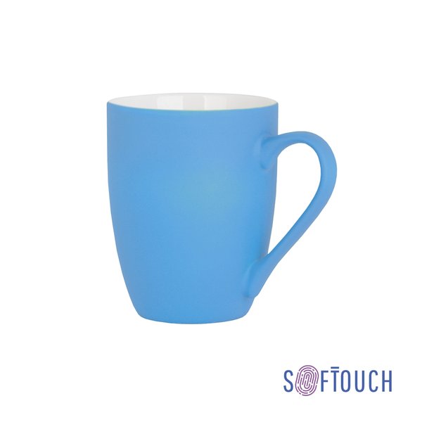 Кружка "Trend", покрытие soft touch - Кружка "Trend", покрытие soft touch голубой