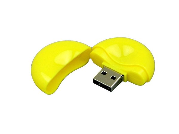 USB 2.0- флешка промо на 8 Гб круглой формы - USB 2.0- флешка промо на 8 Гб круглой формы