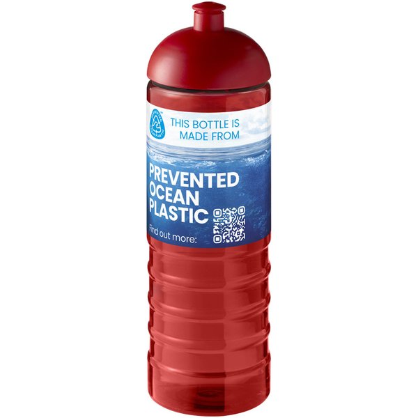 Спортивная бутылка H2O Active® Eco Treble 750 мл с куполообразной крышкой - Спортивная бутылка H2O Active® Eco Treble 750 мл с куполообразной крышкой
