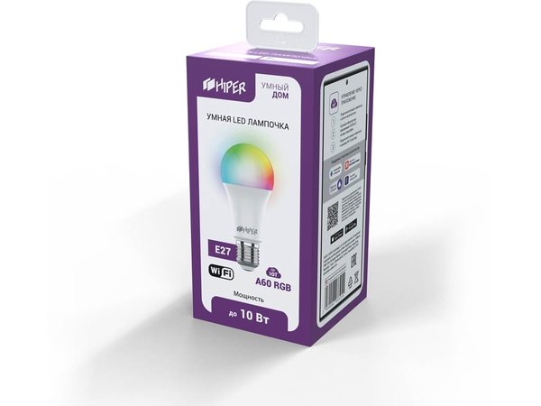 Умная LED лампочка «IoT A60 RGB» - Умная LED лампочка «IoT A60 RGB»