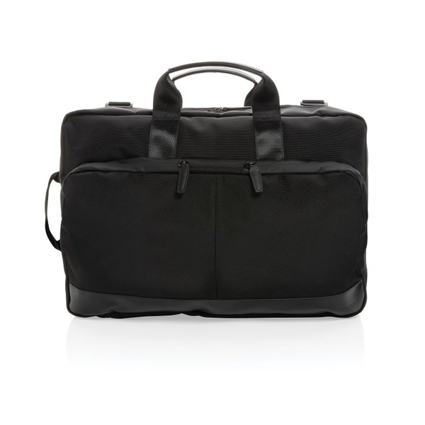 Сумка-рюкзак 2-в-1 для ноутбука Swiss Peak из rPET AWARE™ - Сумка-рюкзак 2-в-1 для ноутбука Swiss Peak из rPET AWARE™