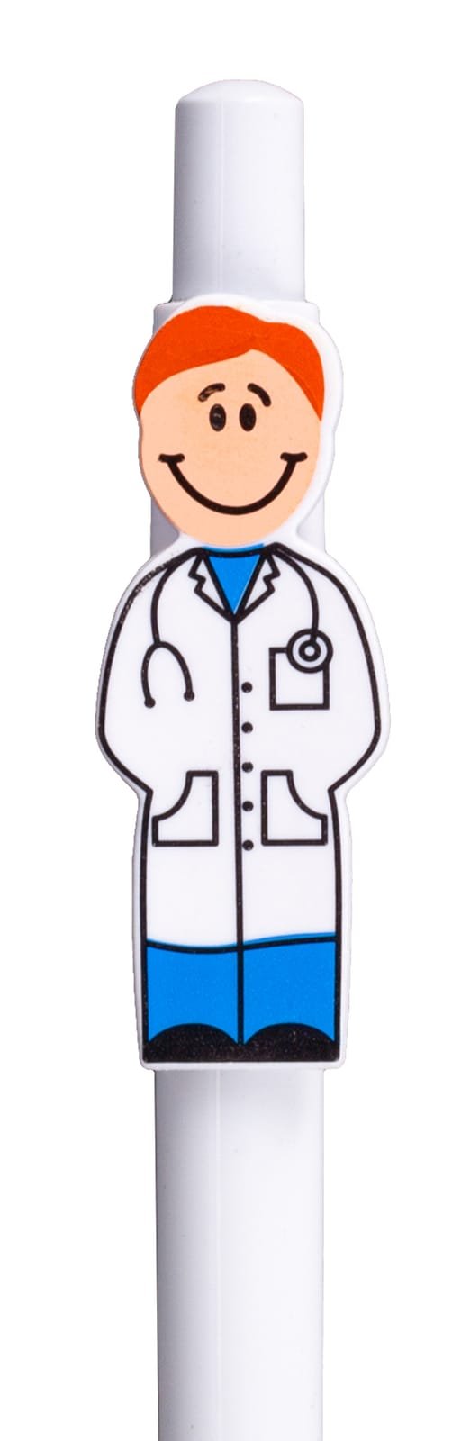 Шариковая ручка Medic, белая - Шариковая ручка Medic, белая